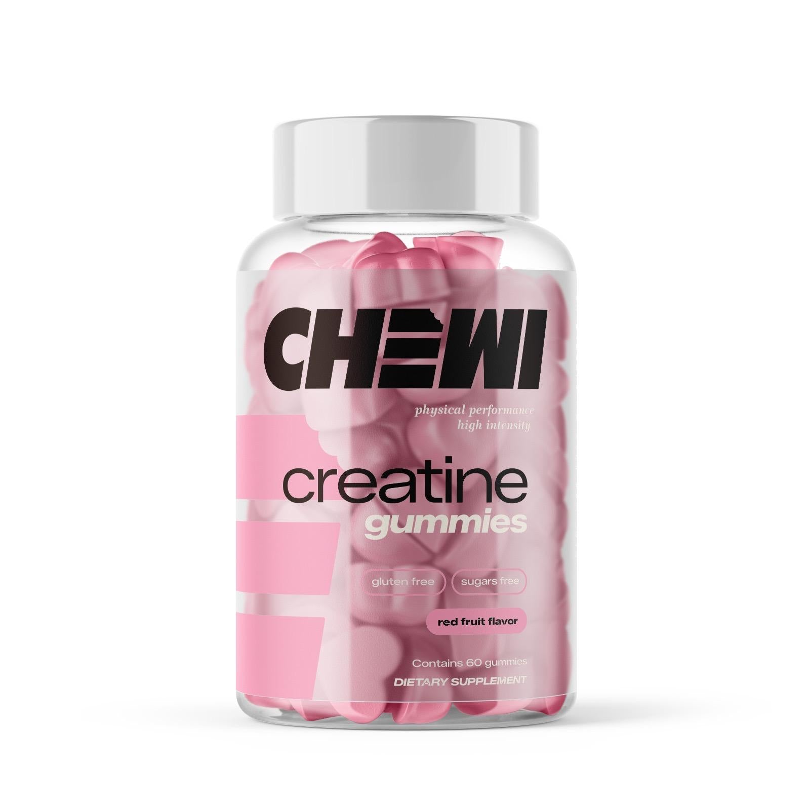 Chewi Red Berry Mix Creatine Gummies